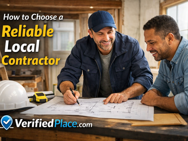 How to Choose a Reliable Local Contractor